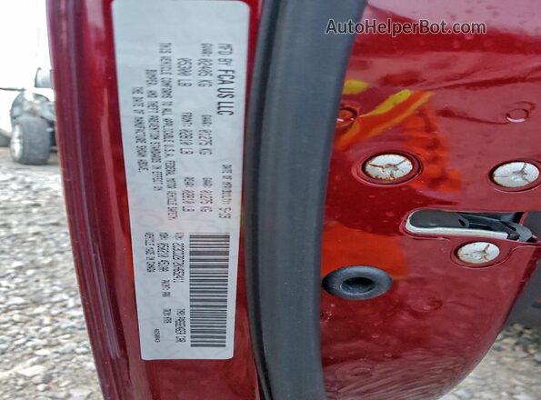 2C3CDZBT2KH652411 2019 DODGE CHALLENGER Maroon Vista del compartimento del motor
