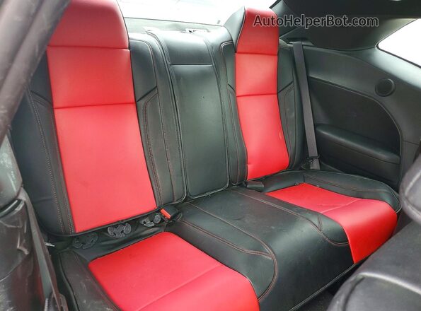 2C3CDZBT2MH664903 2021 DODGE CHALLENGER Black Vista de los asientos traseros