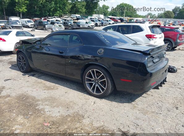 2C3CDZBT2NH227128 2022 DODGE CHALLENGER Black Trasero izquierdo