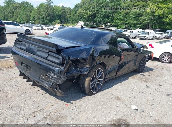 2C3CDZBT2NH227128 2022 DODGE CHALLENGER Black Trasero derecho