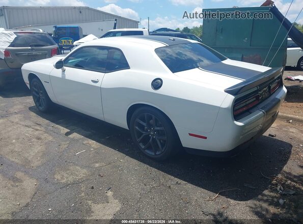 2C3CDZBT2NH253745 2022 DODGE CHALLENGER White Задня ліва чверть