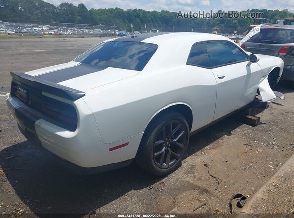 2C3CDZBT2NH253745 2022 DODGE CHALLENGER White Задня права чверть