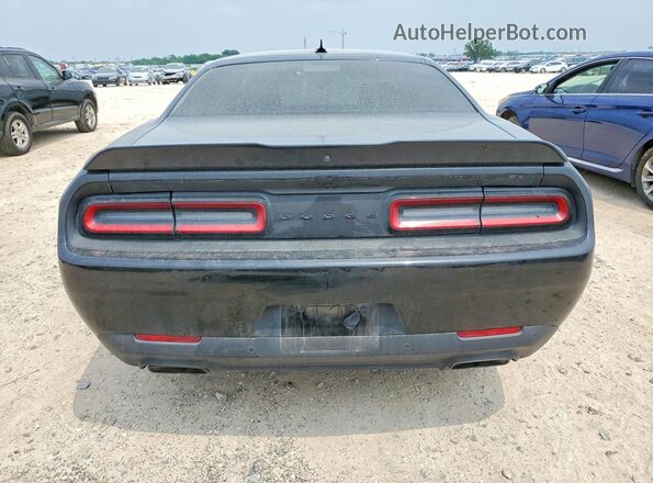 2C3CDZBT2PH611025 2023 DODGE CHALLENGER Black Հետևի տեսք