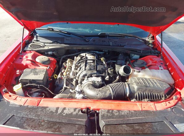 2C3CDZBT2PH621229 2023 DODGE CHALLENGER Red Widok z tyłu