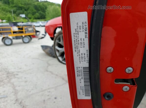 2C3CDZBT3GH177892 2016 DODGE CHALLENGER Красный Вид подкапотного пространства