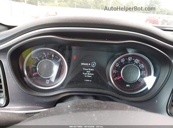 2C3CDZBT3GH221874 2016 DODGE CHALLENGER Черный Вид задних сидений