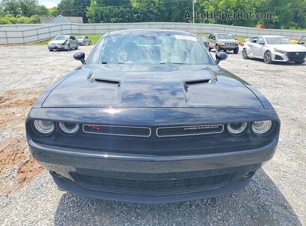 2C3CDZBT3JH130921 2018 DODGE CHALLENGER Black წინა ხედი