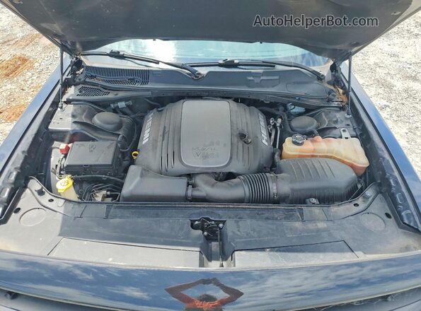 2C3CDZBT3JH130921 2018 DODGE CHALLENGER Black უკანა სალონის ხედი