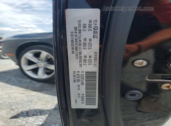 2C3CDZBT3JH130921 2018 DODGE CHALLENGER Black ძრავის განყოფილების ხედი