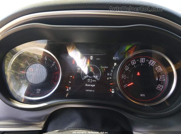 2C3CDZBT3KH573832 2019 DODGE CHALLENGER Gray Vista de los asientos traseros