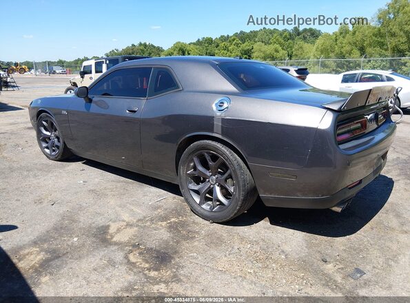 2C3CDZBT3KH573832 2019 DODGE CHALLENGER Gray Trasero izquierdo