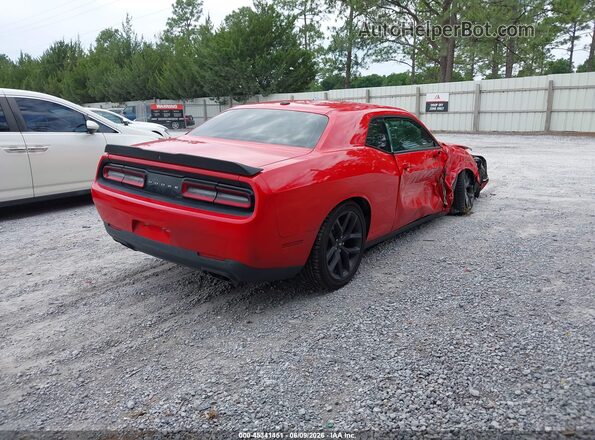 2C3CDZBT3KH586855 2019 DODGE CHALLENGER Red Հետևի աջ