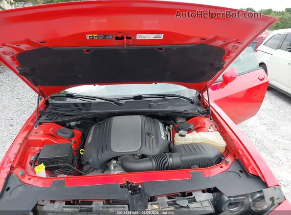 2C3CDZBT3KH586855 2019 DODGE CHALLENGER Red Հետևի տեսք