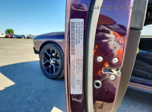 2C3CDZBT3LH211064 2020 DODGE CHALLENGER Фиолетовый 