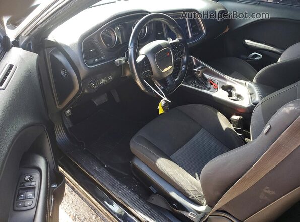 2C3CDZBT3MH502357 2021 DODGE CHALLENGER Black Dashboard view