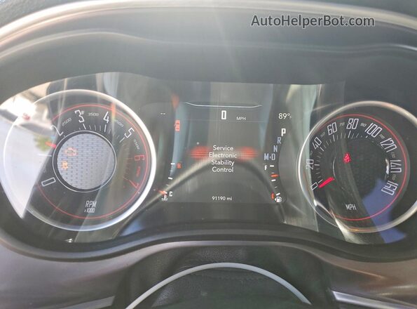 2C3CDZBT3MH502357 2021 DODGE CHALLENGER Black Instrument cluster view