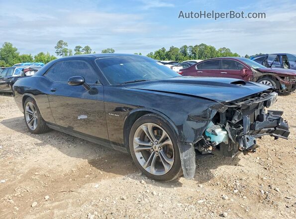 2C3CDZBT3MH502357 2021 DODGE CHALLENGER Black Front right
