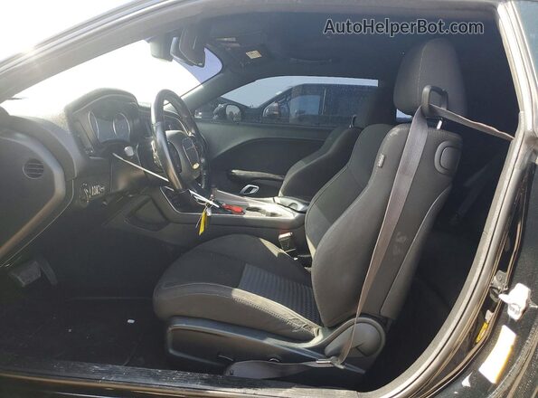 2C3CDZBT3MH502357 2021 DODGE CHALLENGER Black Front interior view