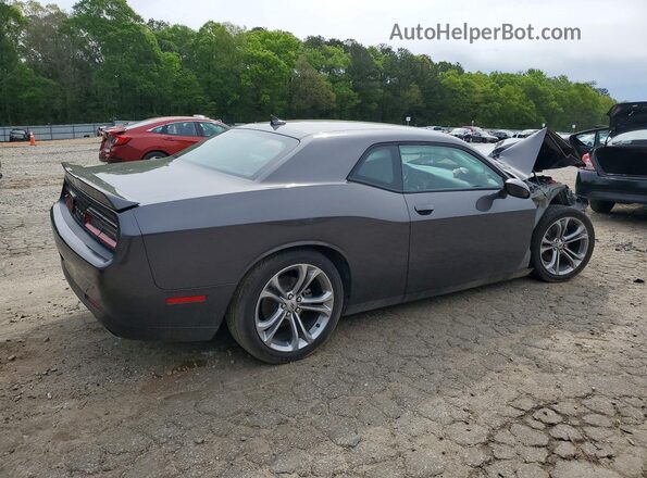 2C3CDZBT3MH628055 2021 DODGE CHALLENGER Gray Задня права чверть