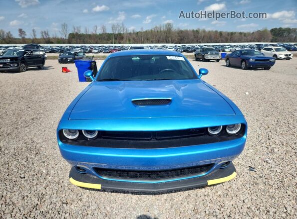 2C3CDZBT3PH669452 2023 DODGE CHALLENGER Blue 