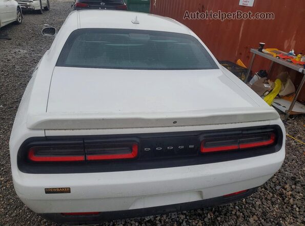 2C3CDZBT4GH214027 2016 DODGE CHALLENGER White Widok z tyłu