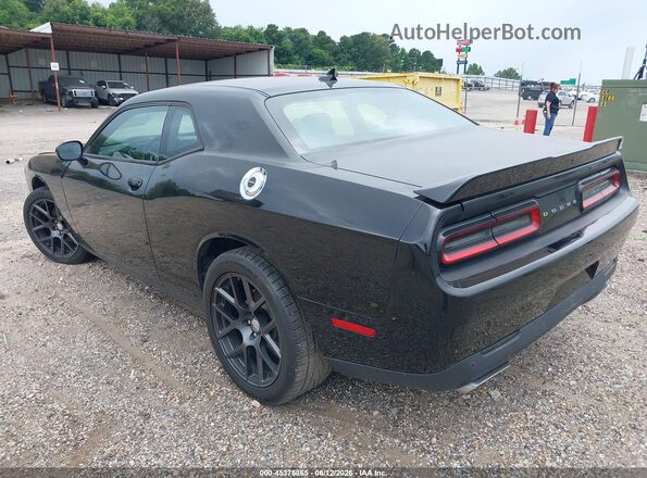2C3CDZBT4GH226145 2016 DODGE CHALLENGER Черный Задняя левая четверть