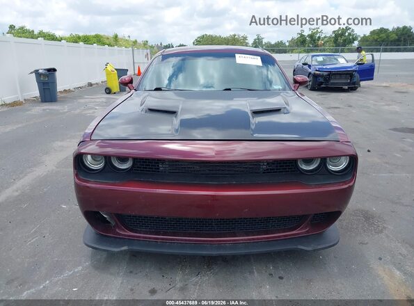 2C3CDZBT4HH536166 2017 DODGE CHALLENGER Burgundy 
