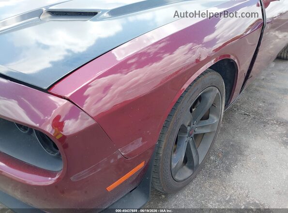 2C3CDZBT4HH536166 2017 DODGE CHALLENGER Burgundy 