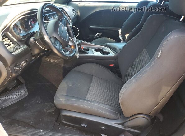 2C3CDZBT4KH606143 2019 DODGE CHALLENGER Black Front interior view