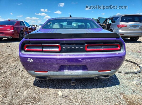 2C3CDZBT5GH153738 2016 DODGE CHALLENGER Purple Widok z tyłu