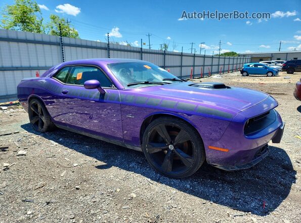 2C3CDZBT5GH153738 2016 DODGE CHALLENGER Purple Przód prawy