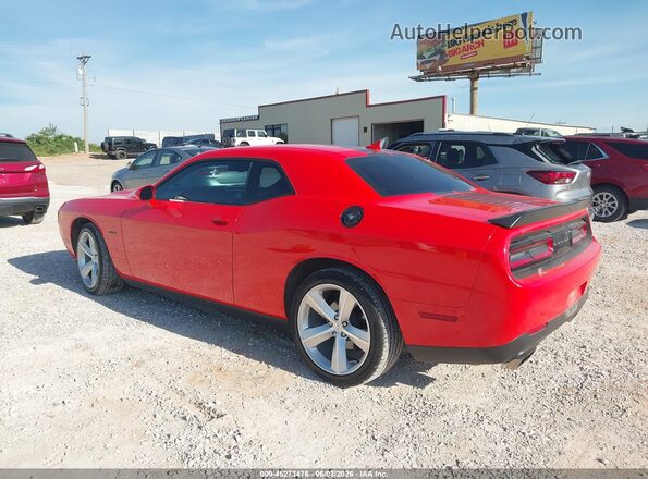 2C3CDZBT5JH161135 2018 DODGE CHALLENGER Orange Tył lewy