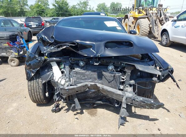 2C3CDZBT5LH135296 2020 DODGE CHALLENGER Black წინა ხედი