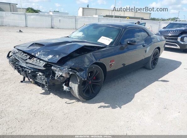 2C3CDZBT5MH563807 2021 DODGE CHALLENGER Black Front left