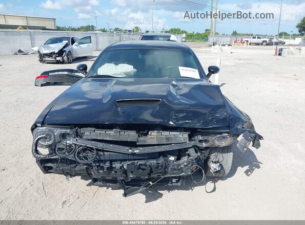 2C3CDZBT5MH563807 2021 DODGE CHALLENGER Black Rear interior view