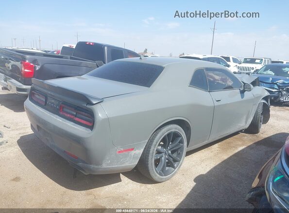 2C3CDZBT6JH111165 2018 DODGE CHALLENGER Gray Trasero derecho