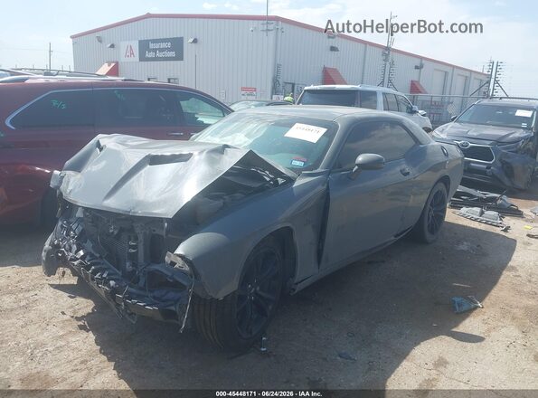 2C3CDZBT6JH111165 2018 DODGE CHALLENGER Gray Vista tres cuartos delantera izquierda