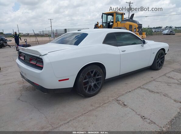 2C3CDZBT6JH144716 2018 DODGE CHALLENGER White უკანა მარჯვენა