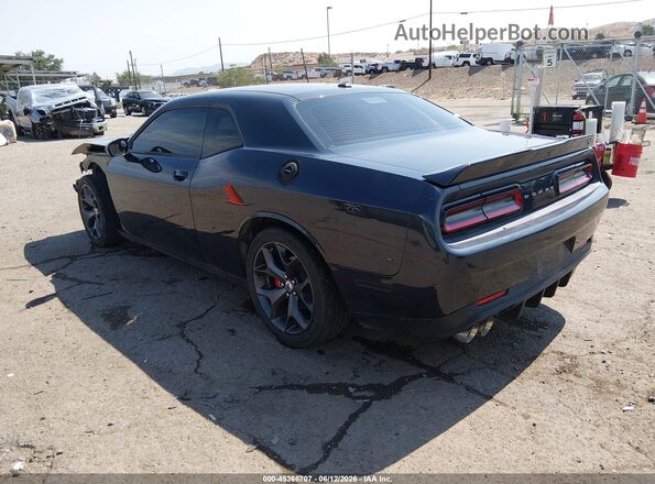 2C3CDZBT6KH613787 2019 DODGE CHALLENGER Black უკანა მარცხენა