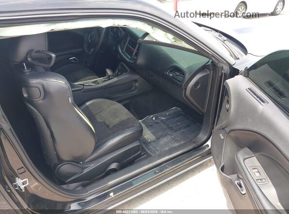 2C3CDZBT6KH627379 2019 DODGE CHALLENGER Black Front interior view