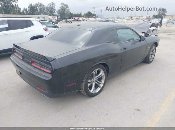 2C3CDZBT6LH198620 2020 DODGE CHALLENGER Black Tył prawy