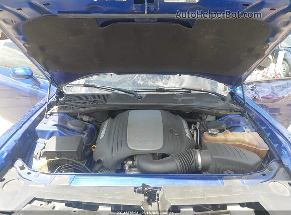 2C3CDZBT6MH509447 2021 DODGE CHALLENGER Синий Вид сзади