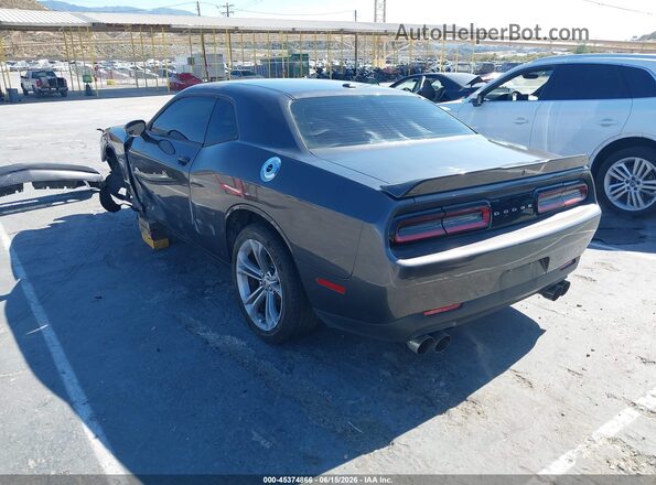 2C3CDZBT6NH105663 2022 DODGE CHALLENGER Black უკანა მარცხენა