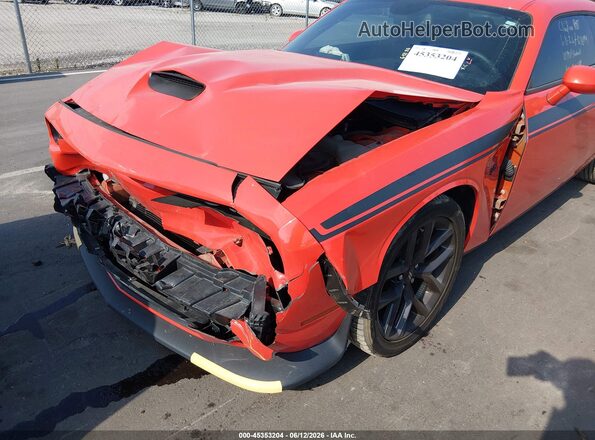 2C3CDZBT6PH638194 2023 DODGE CHALLENGER Orange Vista frontal