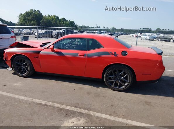 2C3CDZBT6PH638194 2023 DODGE CHALLENGER Orange Vista interior de 360 grados