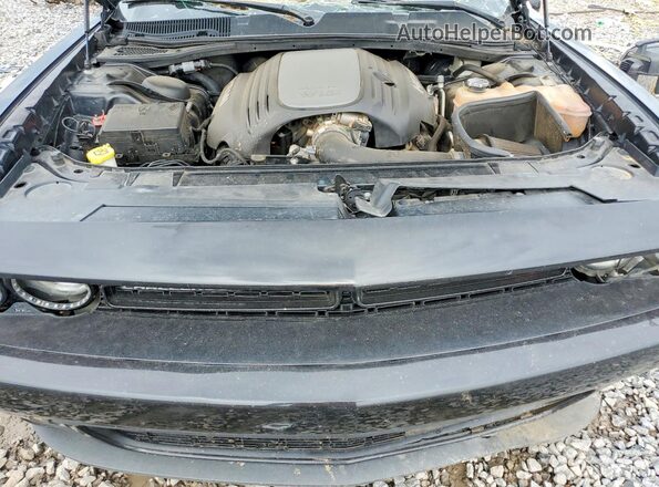 2C3CDZBT7HH568285 2017 DODGE CHALLENGER Black უკანა სალონის ხედი