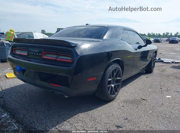 2C3CDZBT7JH182889 2018 DODGE CHALLENGER Black Задня права чверть
