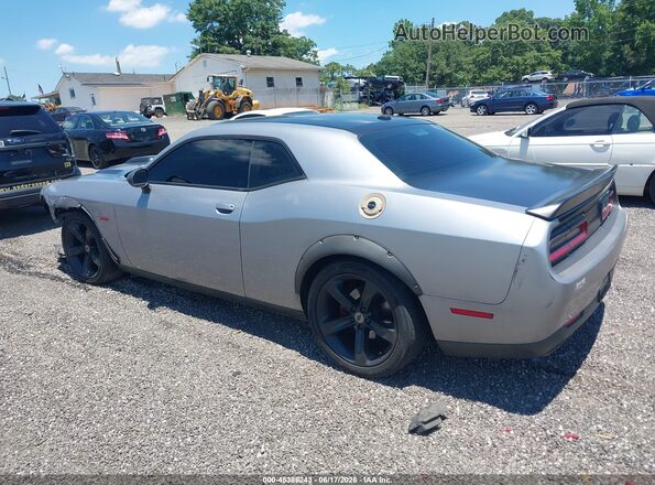 2C3CDZBT7JH223330 2018 DODGE CHALLENGER Gray Задня ліва чверть