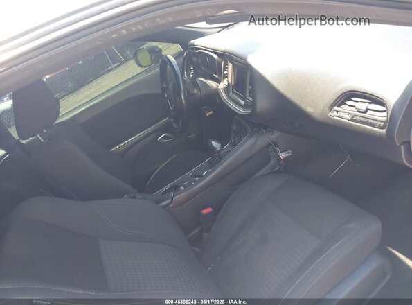 2C3CDZBT7JH223330 2018 DODGE CHALLENGER Gray Вид салону спереду