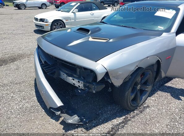 2C3CDZBT7JH223330 2018 DODGE CHALLENGER Gray Вид спереду